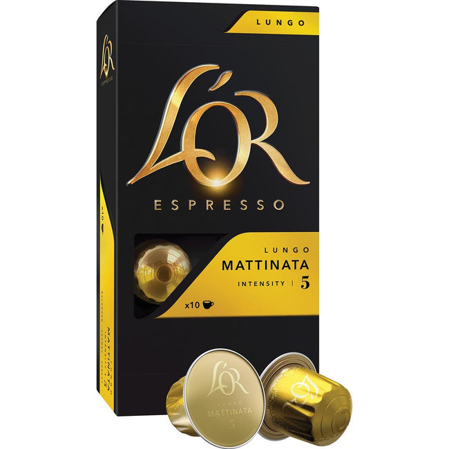 Douwe Egberts - L'or Intensität Kaffeekapseln, Mattinata, Pak Van 10 Stück