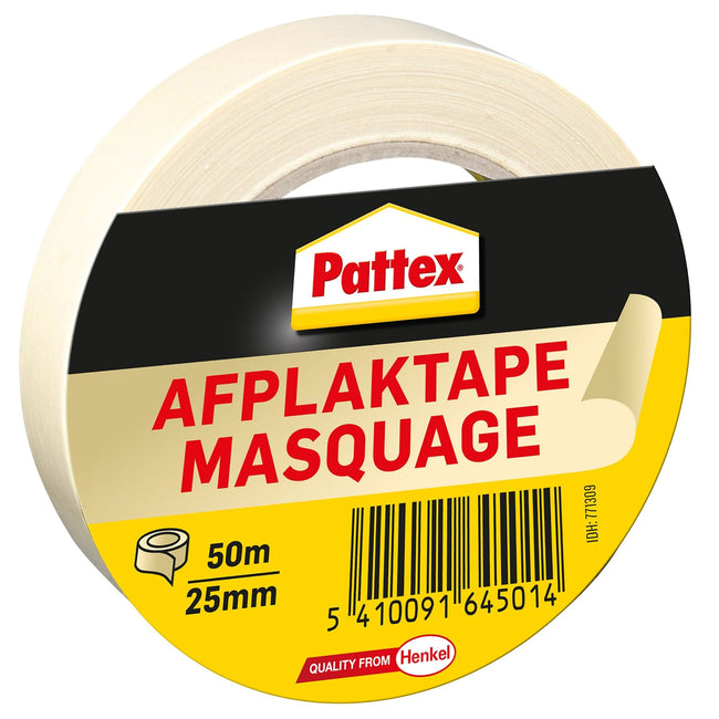 Pattex - Plaque 25mmx50m cream | 12 pieces