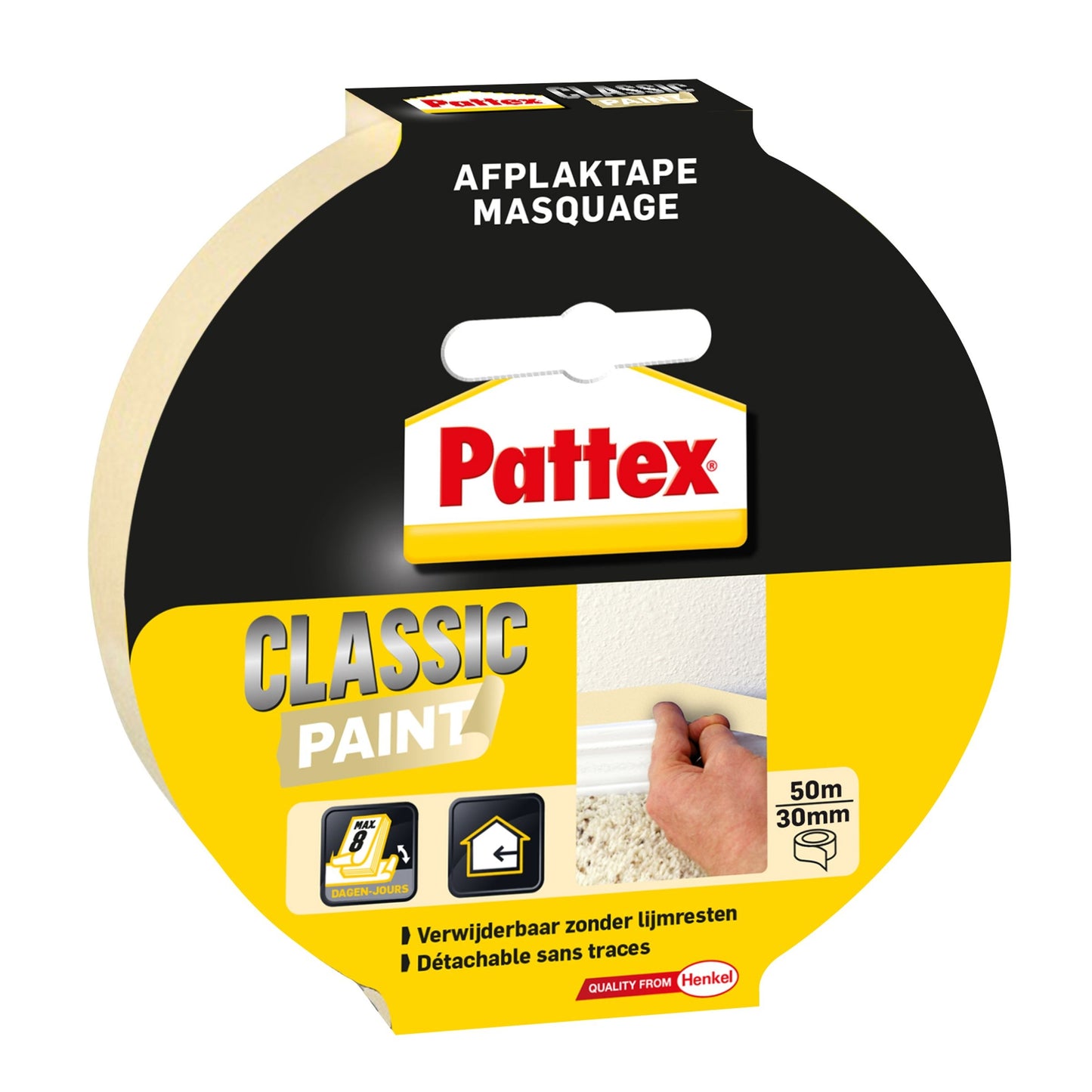 Pattex -  Afplake Classic 30mmx50m creme