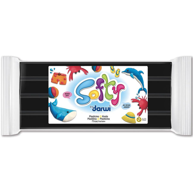 Darwi -   boetseerpasta Softy zwart