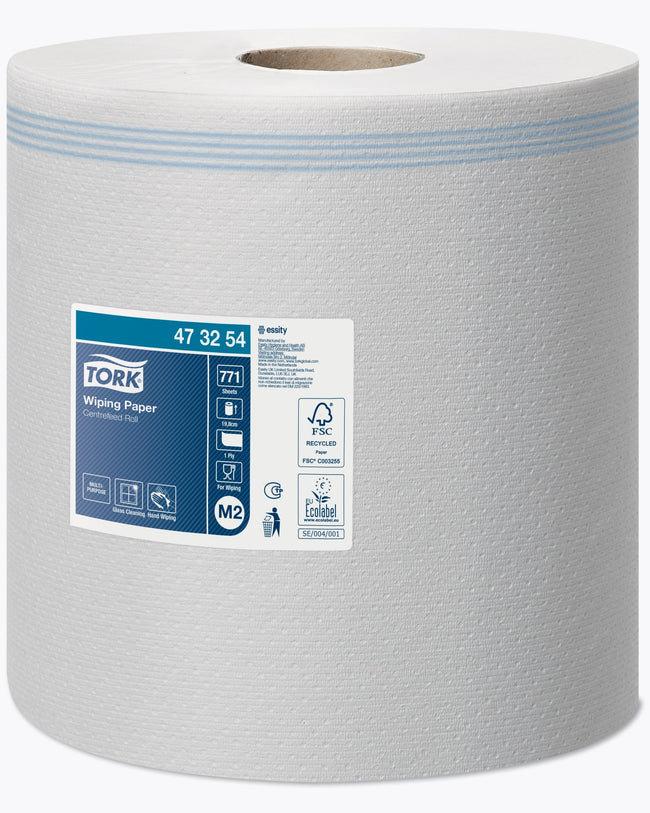 Tork -  Poetspapier m2 advanced 1laags 270m wit