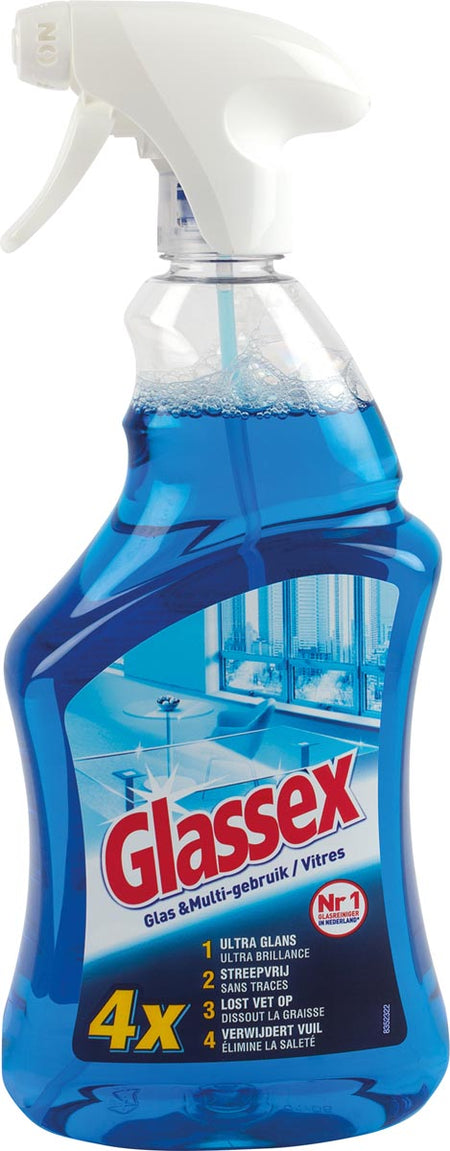Glassex -  glas- en multireiniger 750 ml, multipack van 2 stuks
