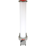 Klika -  Bekerdispenser, met hendel, wit/grijs, 1 stuks (afbeelding 2)