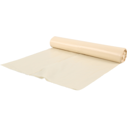PowerSterko -  Afvalzak, HDPE, 58x100cm, T23, beige, 500 stuks (afbeelding 2)