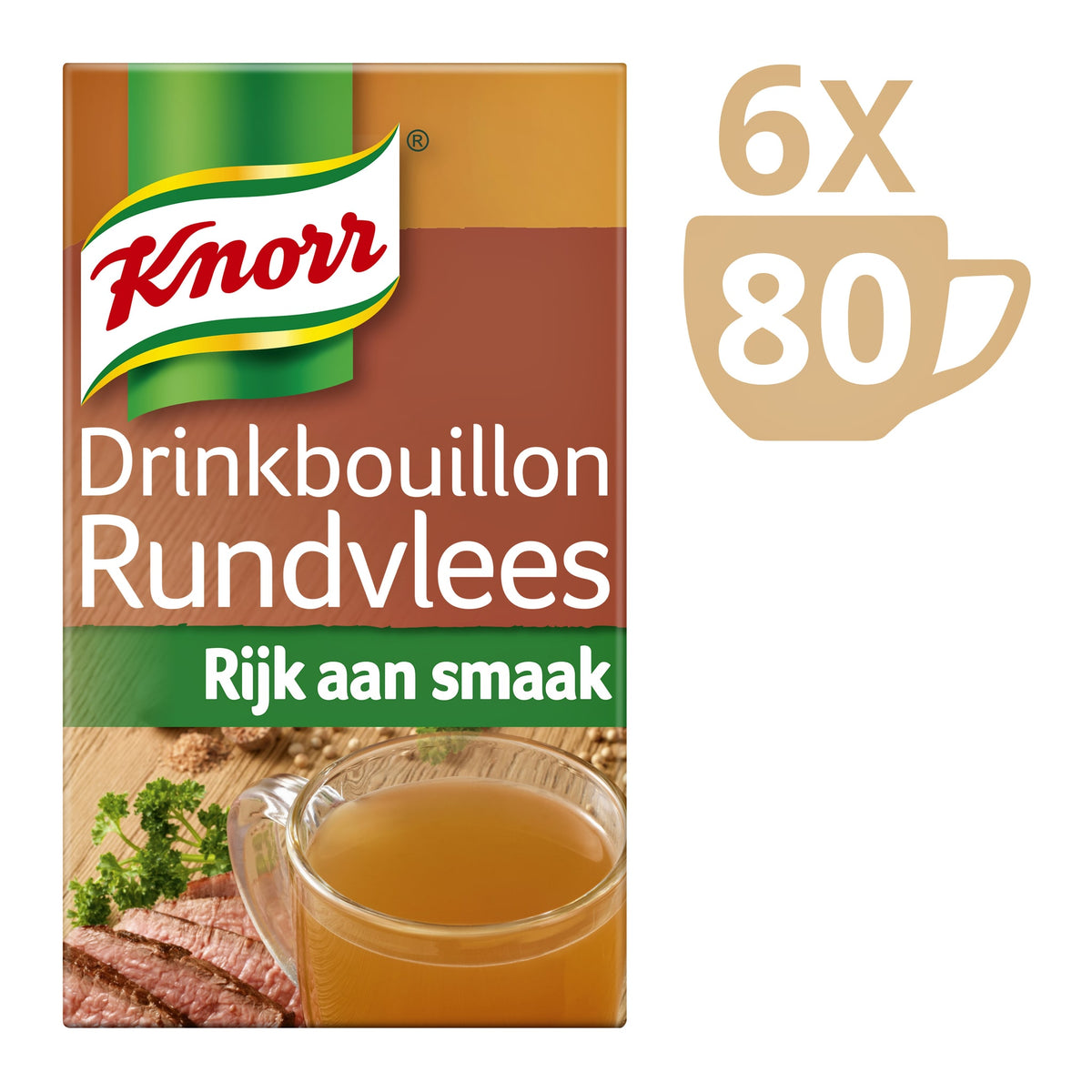 Knorr -  Drinkbouillon  rundvlees