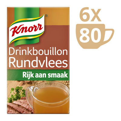 Knorr -  Drinkbouillon  rundvlees