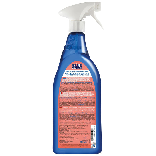 Blue Wonder -  Desinfectiereinigerspray  750ml