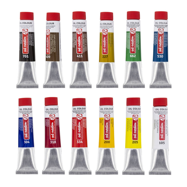 Talens Art Creation -  art creation olieverf set 12 tubes 12 ml