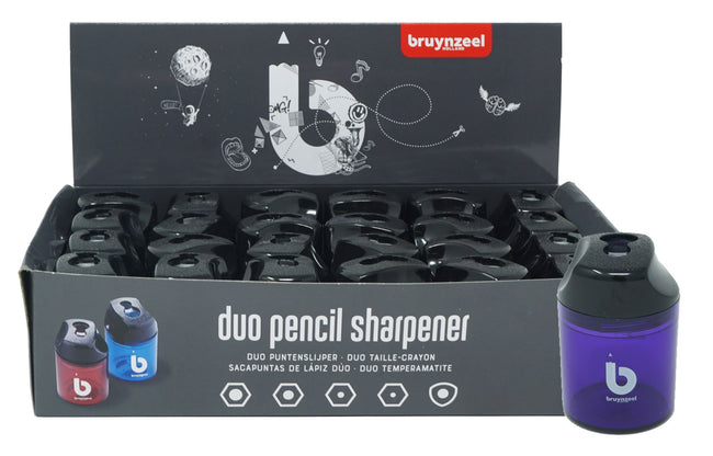 Bruynzeel -  Puntenslijper  teens assorti | 24 stuks