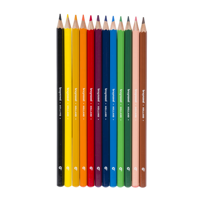 Bruynzeel -  Kleurpotlood  kids 12st assorti