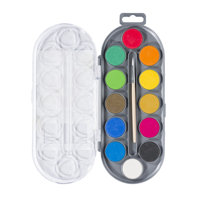Bruynzeel -  Waterverfset  kids penseel 12 napjes ass | 6 stuks