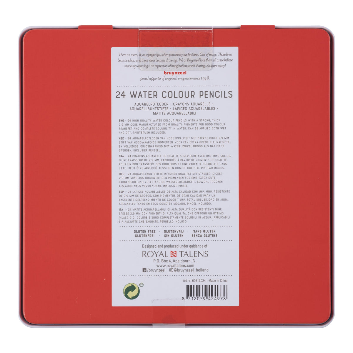 Bruynzeel -  Kleurpotlood  expression aquarel 24st ass | 6 stuks
