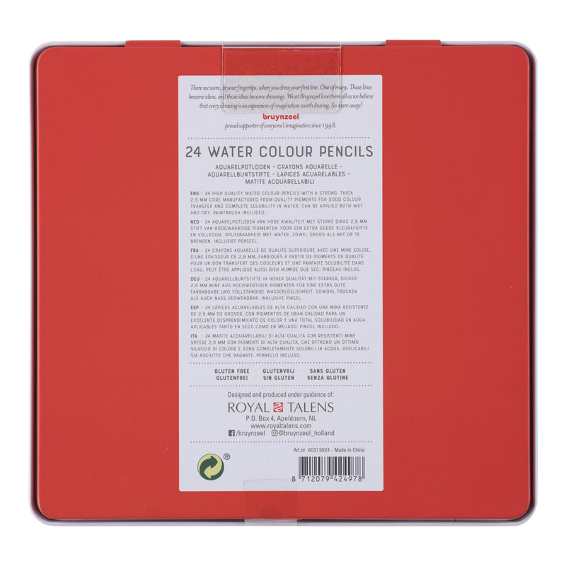 Bruynzeel -  Kleurpotlood  expression aquarel 24st ass | 6 stuks