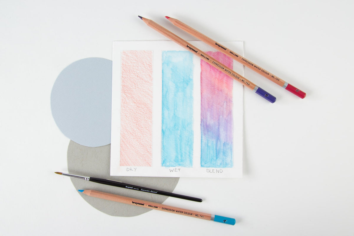 Bruynzeel -  Kleurpotlood  expression aquarel 24st ass | 6 stuks