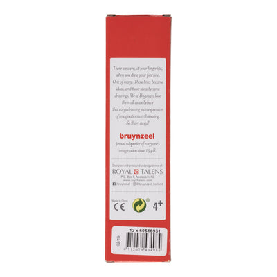 Bruynzeel -  Kleurpotlood  super 931 vermiljoen