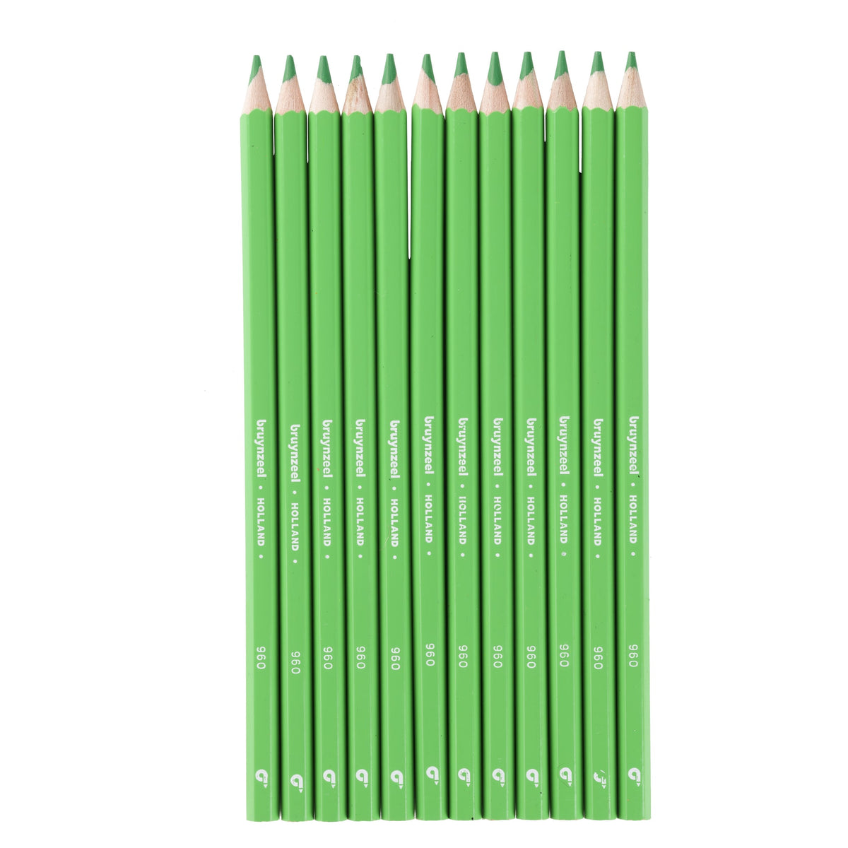 Bruynzeel -  Kleurpotlood  super 960 lichtgroen
