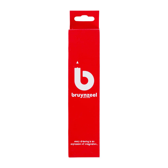 Bruynzeel -  Potlood  burotek hb met gum | 12 stuks