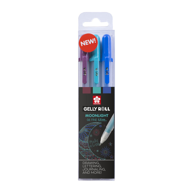 Sakura -  Gelschrijver gelly roll moonlight galaxy | 6 stuks