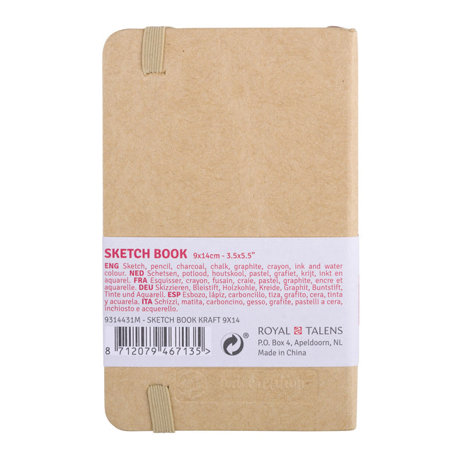 Talens Art Creation -  Schetsboek art creation 90x140mm kraft