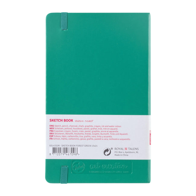 Talens Art Creation -  Schetsboek art creation 130x210mm woudgroen | 5 stuks