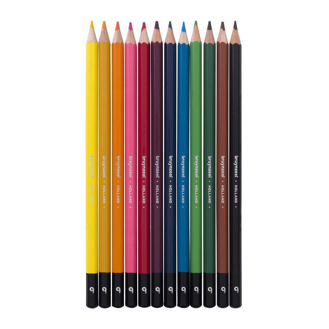 Bruynzeel -  Kleurpotlood  blik 12st assorti