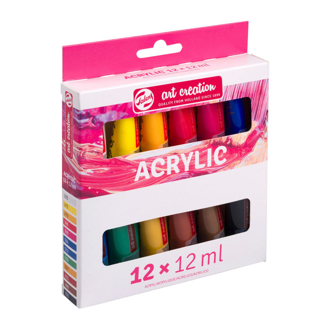 Talens Art Creation -  Acrylverf art creation 12ml 12st assorti