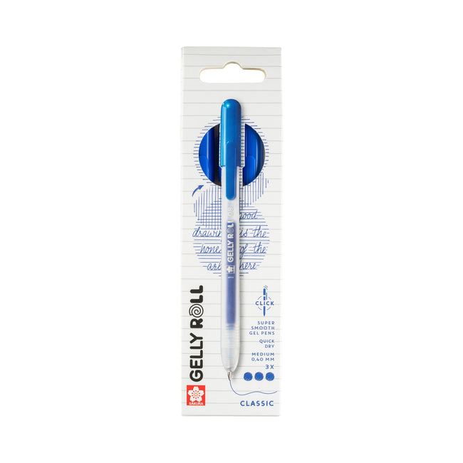 Sakura -  Gelschrijver gelly roll classic 3st blauw