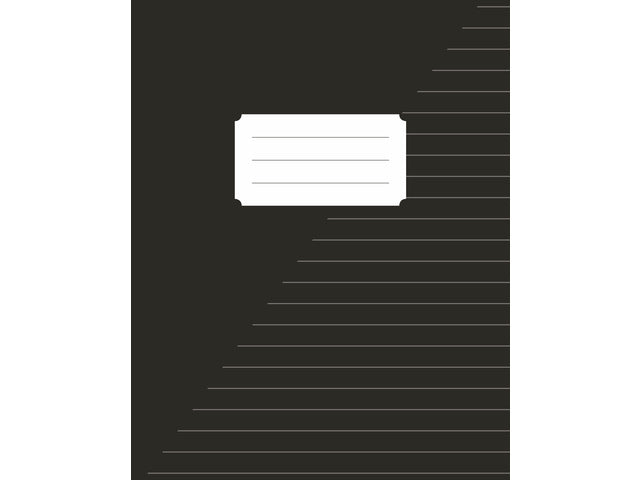 Kangaro -  Schrift  a5 lijn 80pag 60gr 10st zwart