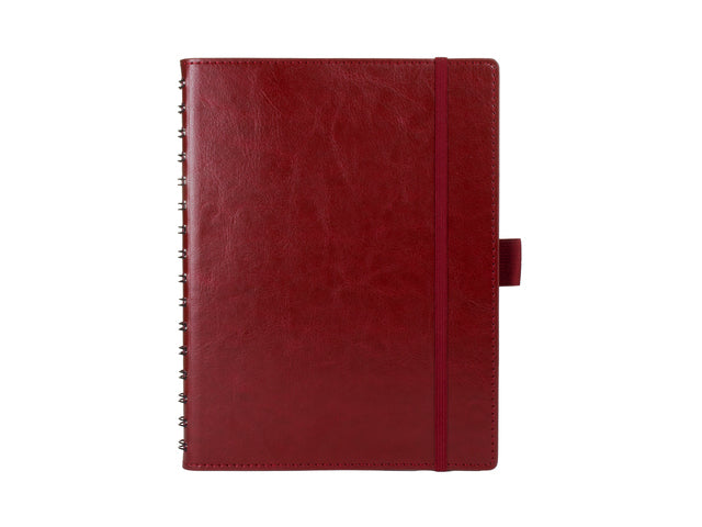 Multo -  Notitieboek  hannibal a5 kunstleder bordeaux