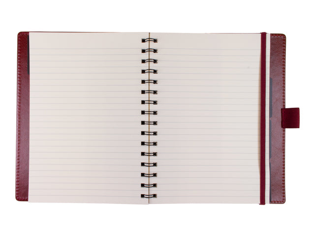 Multo -  Notitieboek  hannibal a5 kunstleder bordeaux