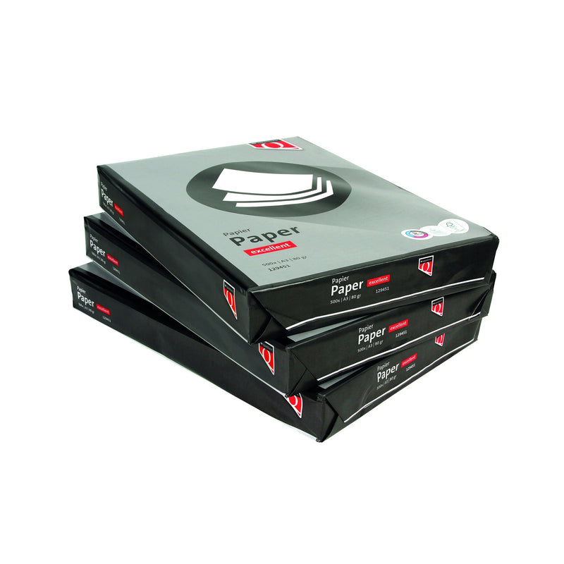 Quantore -  Kopieerpapier Excellent A3 80gr wit 500 vel