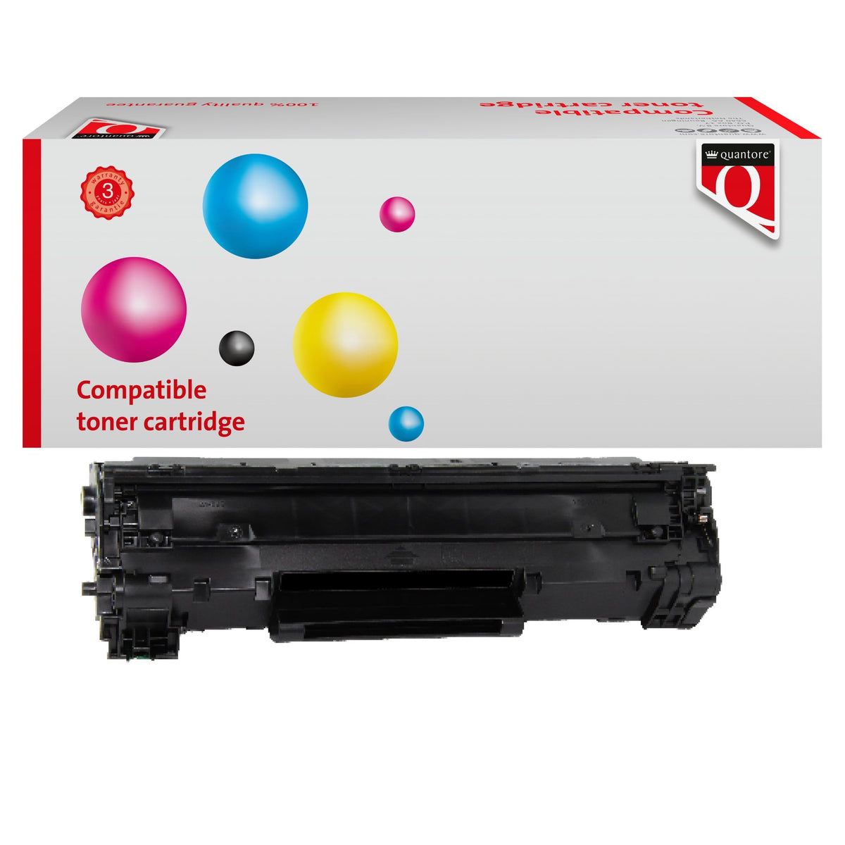 Quantore -  Tonercartridge hp w1420a zwart