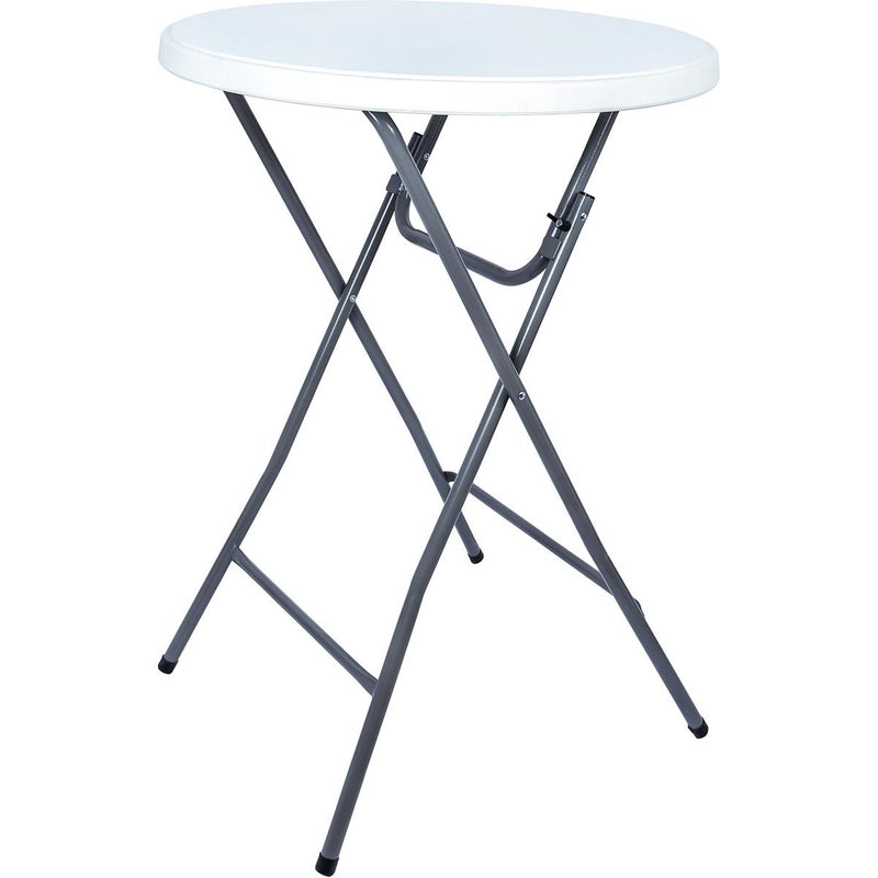 Brasq -  Inklapbare statafel BT100, wit, diameter 80 cm