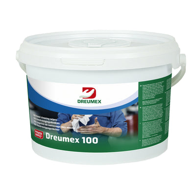Dreumex -  Handreinigingsdoek  100 emmer 100 stuks wit