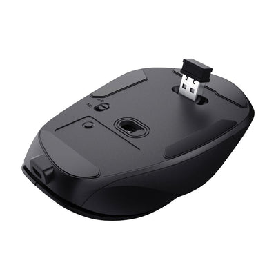 Trust -  Fyda muis Kantoor Rechtshandig RF Wireless + USB Type-A Optisch 2400 DPI