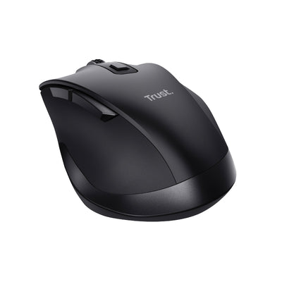 Trust -  Fyda muis Kantoor Rechtshandig RF Wireless + USB Type-A Optisch 2400 DPI