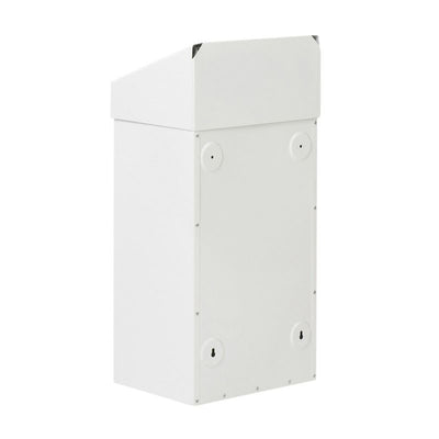 Vepa Bins -  Afvalbak met pushdeksel 50 liter wit