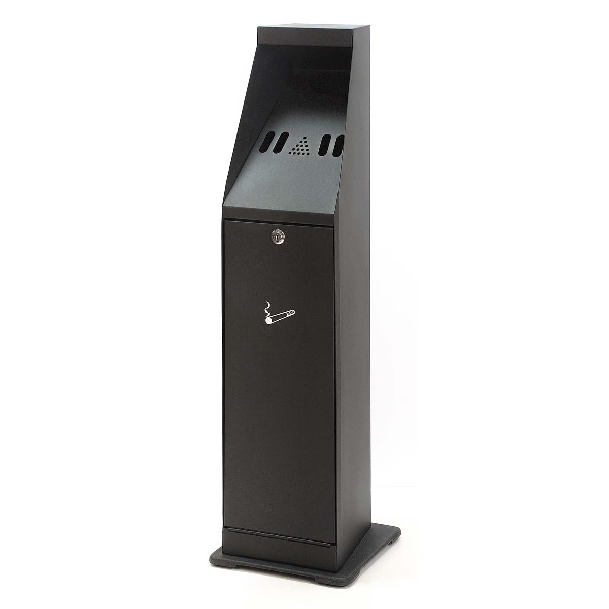 V-part -   vrijstaande asbak 4,4 l, zwart