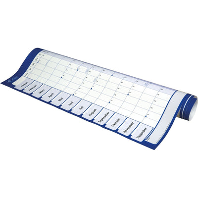 Legamaster -  Jaarpl27 lm 90x60cm hor gelamineerd en oprolbaal