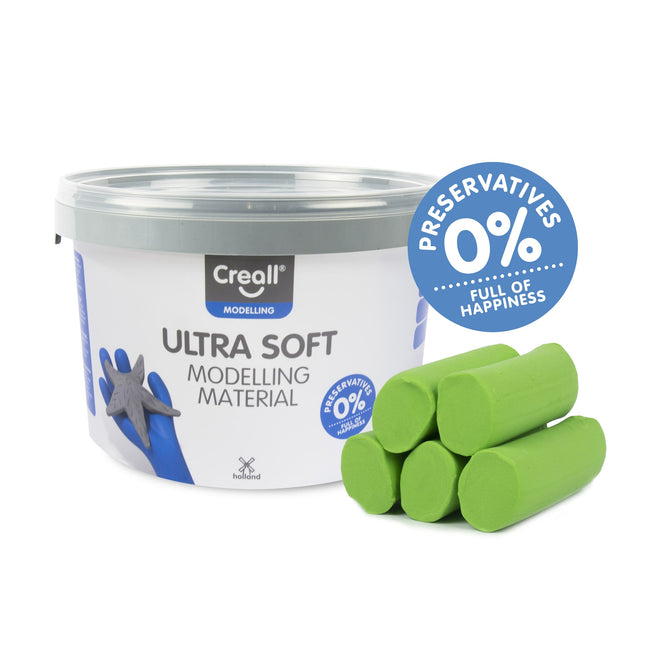 Creall -  Klei  play-it ultra soft helder groen 1100gr
