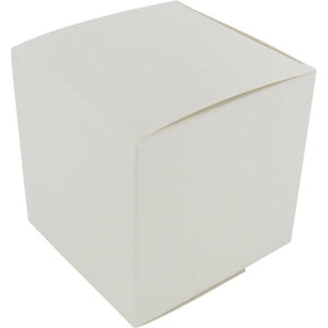 Kadobox wit 10x10x10cm 25 stuks