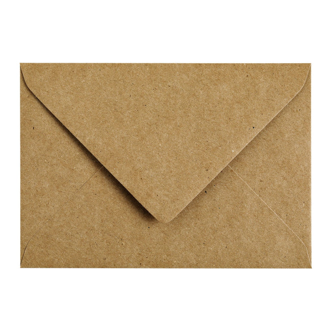 Papicolor -  Envelop  c6 114x162mm kraft bruin