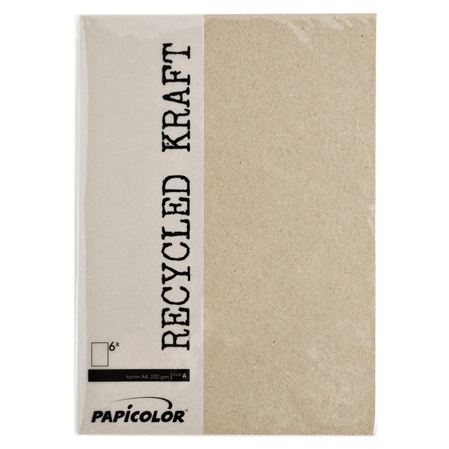 Papicolor -  Kopieerpapier  a4 100gr kraft grijs