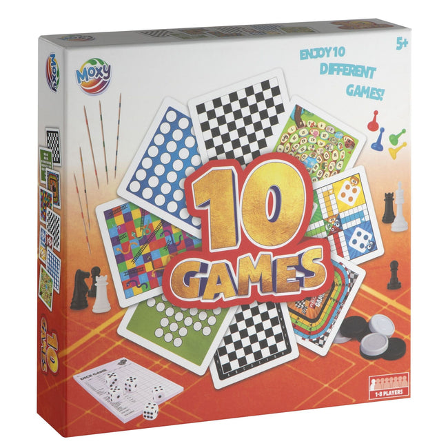 Moxy -  Spellendoos  10 in 1 | 8 stuks