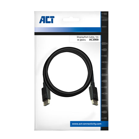 ACT -   1 meter DisplayPort kabel male male