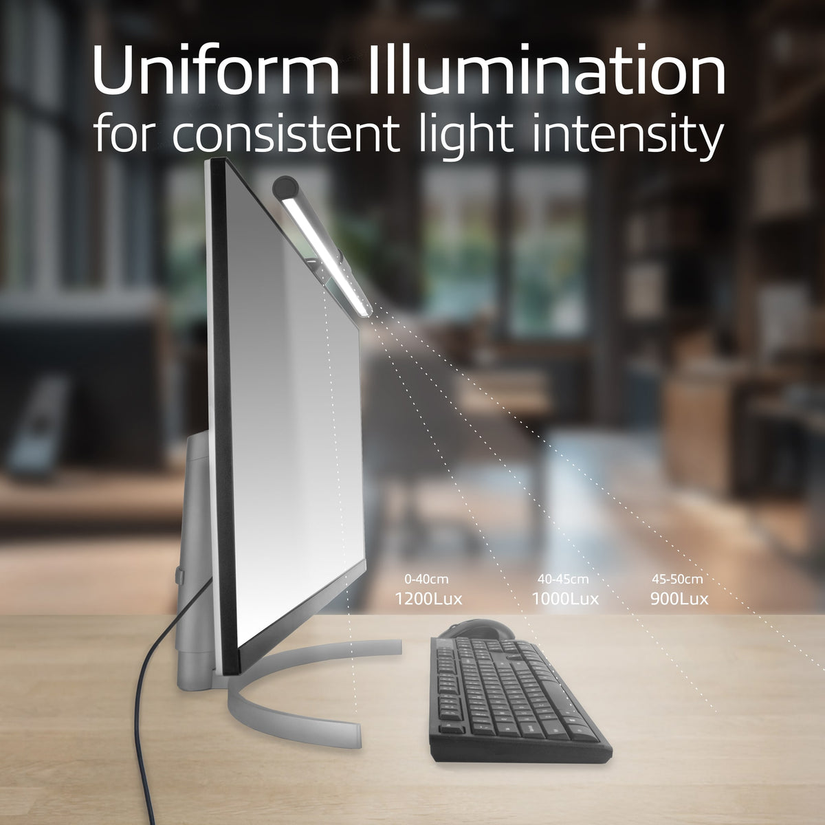 ACT -   Monitor ledlamp, dimbaar, voeding via USB