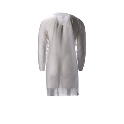 CMT -  Bezoekersjas  l non-woven drukknopen 104cm wt