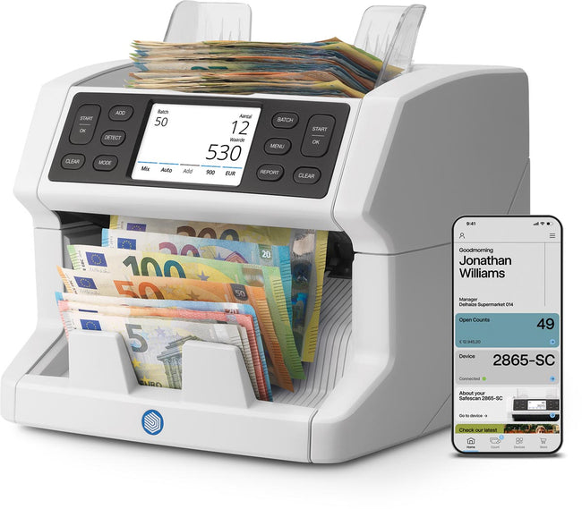 Safescan -  Biljettelmachine 2865-sc