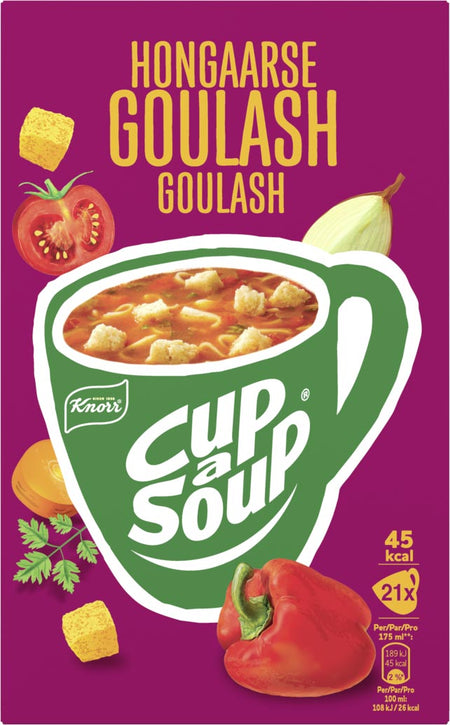 Knorr -  Cup a soup  hongaarse goulash 175ml