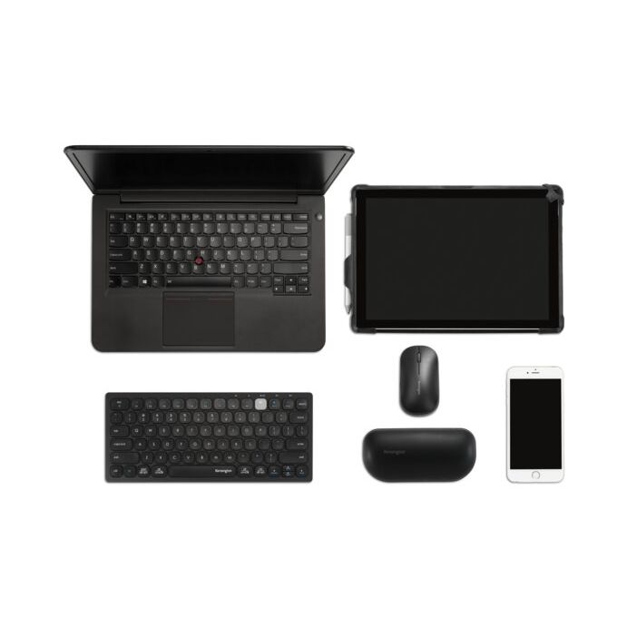Kensington - Teclado compacto inalámbrico dual, azerty